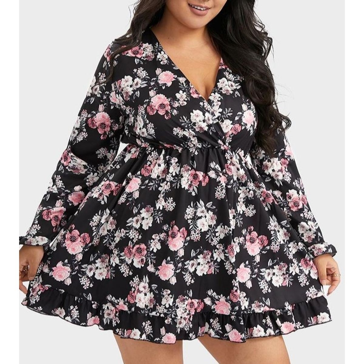 ARRAKASTA - Vestido estampado S-M-LXL