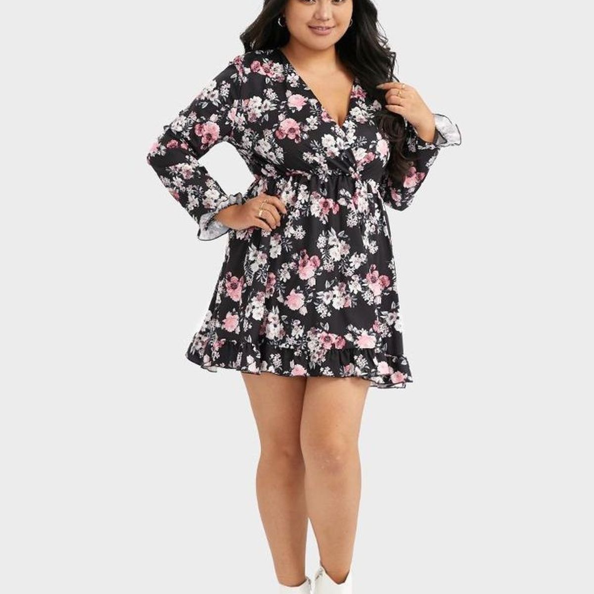 ARRAKASTA - Vestido estampado S-M-LXL