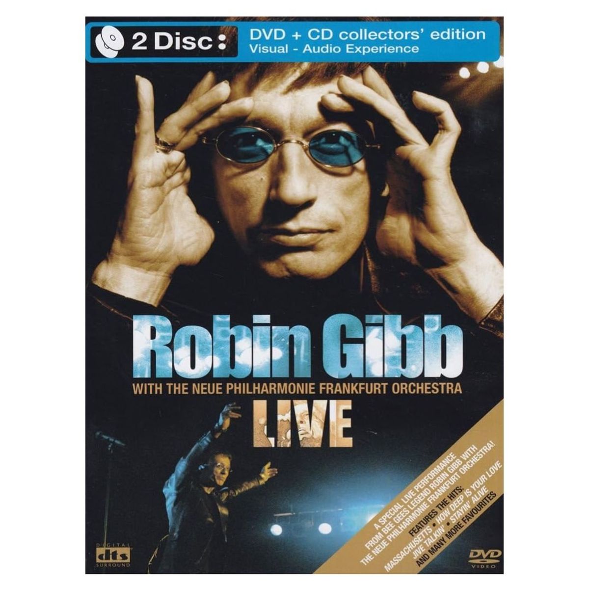 HITWAY MUSIC - ROBIN GIBB - LIVE (DVD+CD) - DVD HITWAY MUSIC