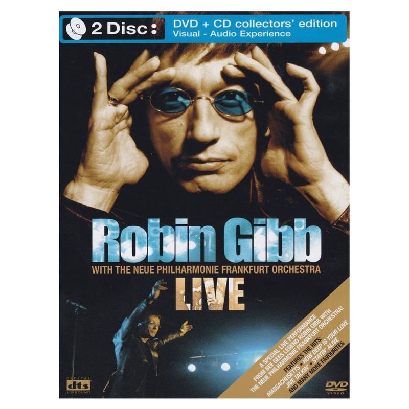 HITWAY MUSIC - ROBIN GIBB - LIVE (DVD+CD) - DVD HITWAY MUSIC