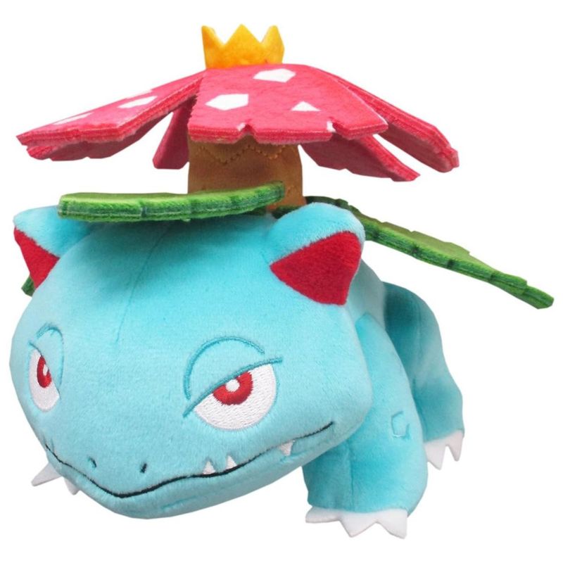 GENERICO - Juguete Peluche Pokemon Venusaur 30cm Azul Infantil