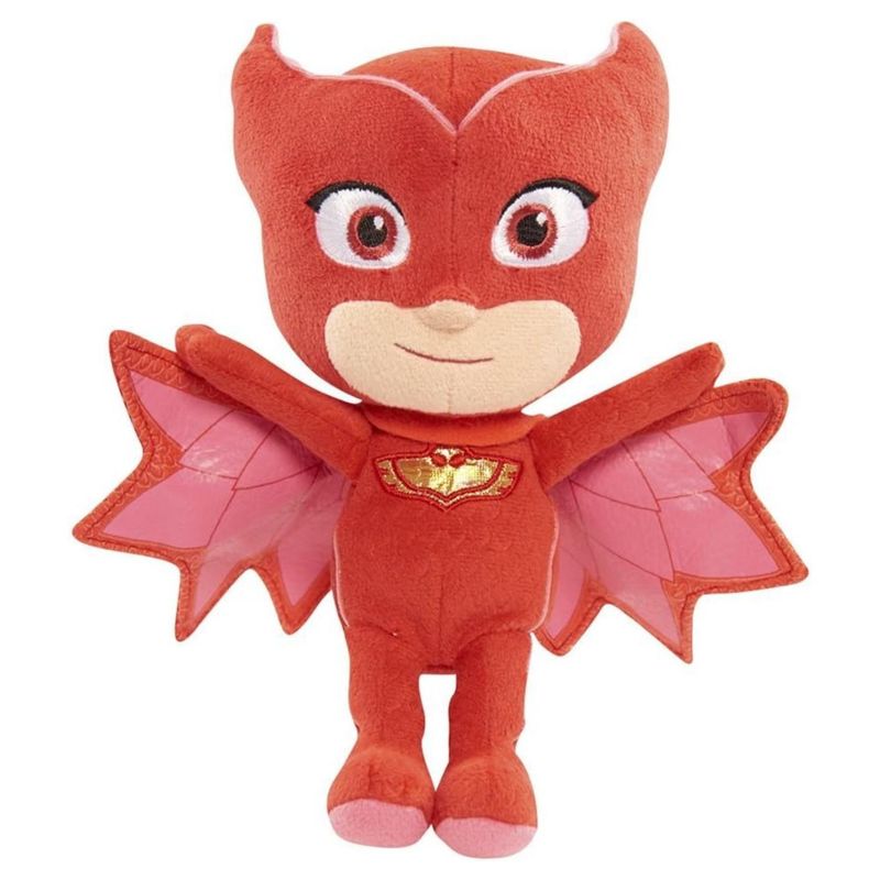 GENERICO - Juguete Peluche Owlette Amaya 20cm Heroes En Pijamas Rojo