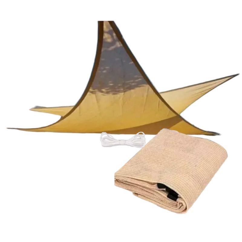 FRANAFOR - Toldo Vela Sombra 3x3 Lona Sombreadora Triangular Terraza