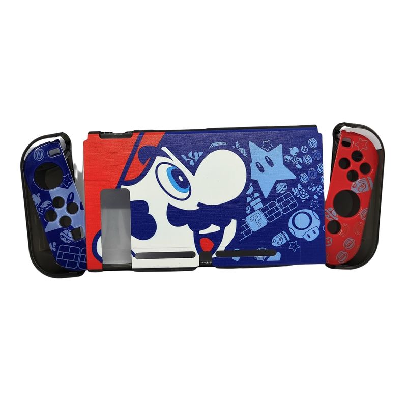 OEM - Carcasa protectora diseño Mario Star para Nintendo Switch