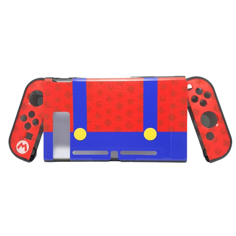 OEM - Carcasa protectora diseño Mario Bross para Nintendo Switch
