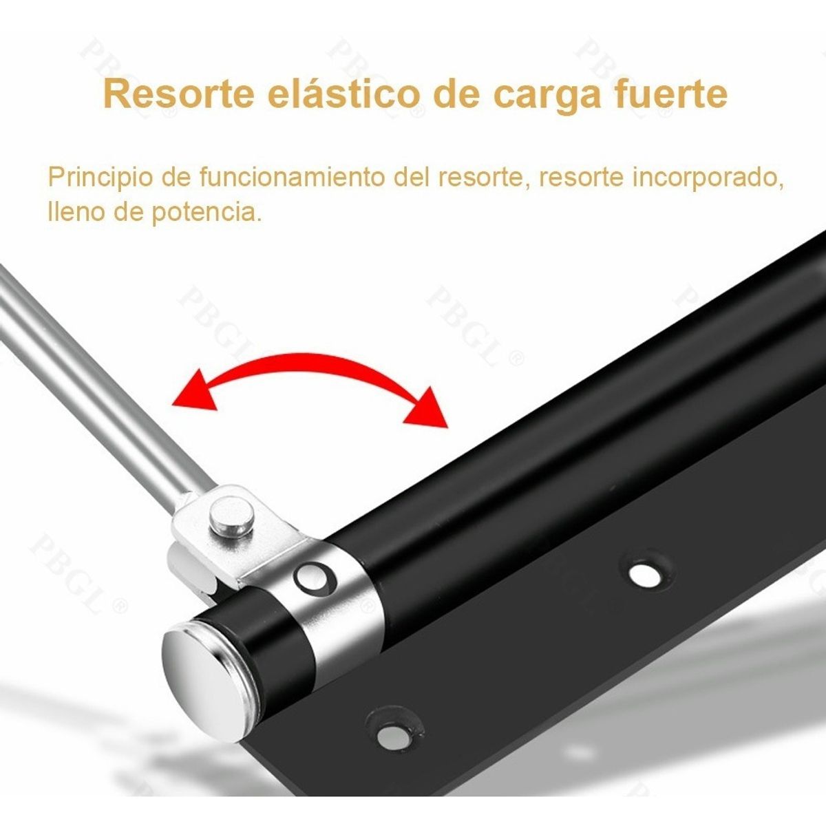 GENERICO - Cierrapuertas Automático Con Resorte De Acero Inoxidable