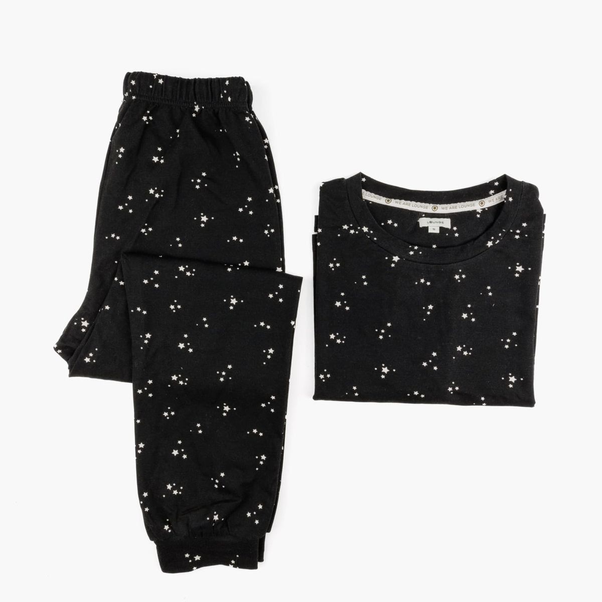 LOUNGE - Pijama Mujer Largo Calid Night Stars LOUNGE
