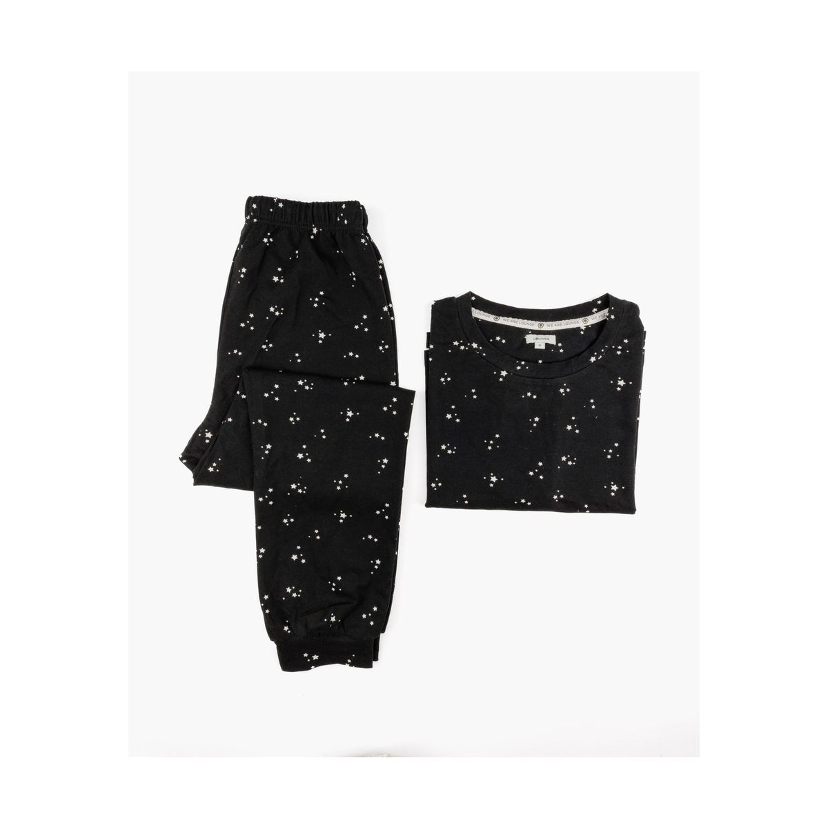 LOUNGE - Pijama Mujer Largo Calid Night Stars LOUNGE