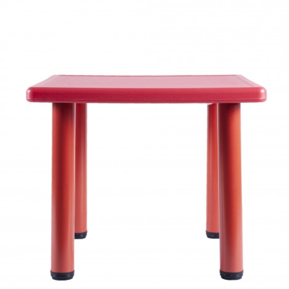 TALBOT - Mesa Infantil Cuadrada Rojo