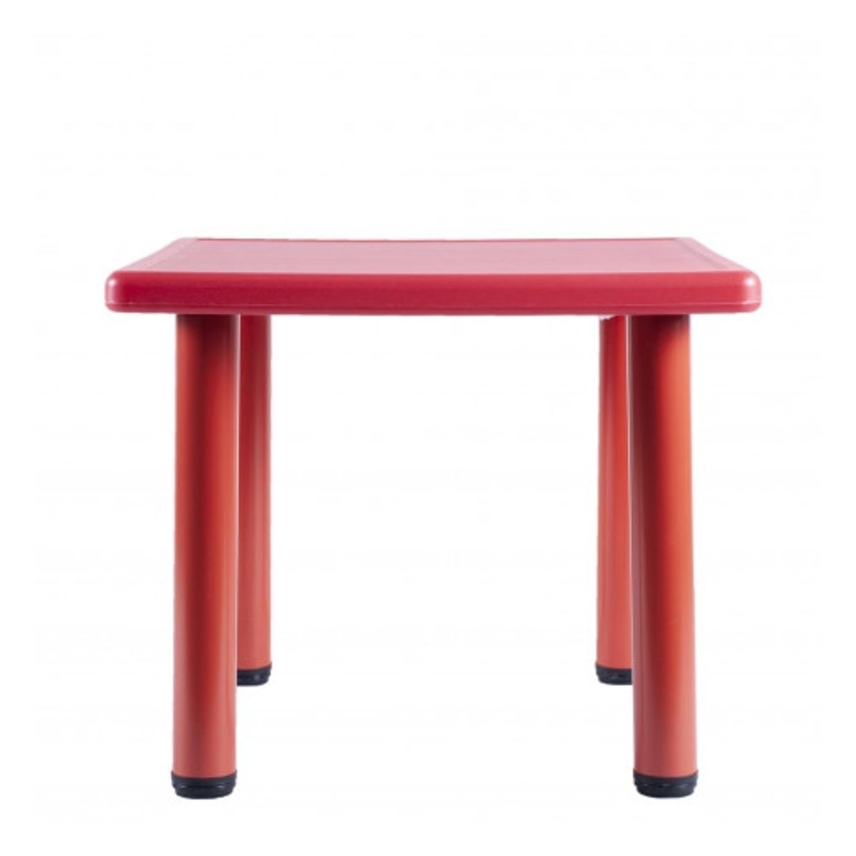 TALBOT - Mesa Infantil Cuadrada Rojo
