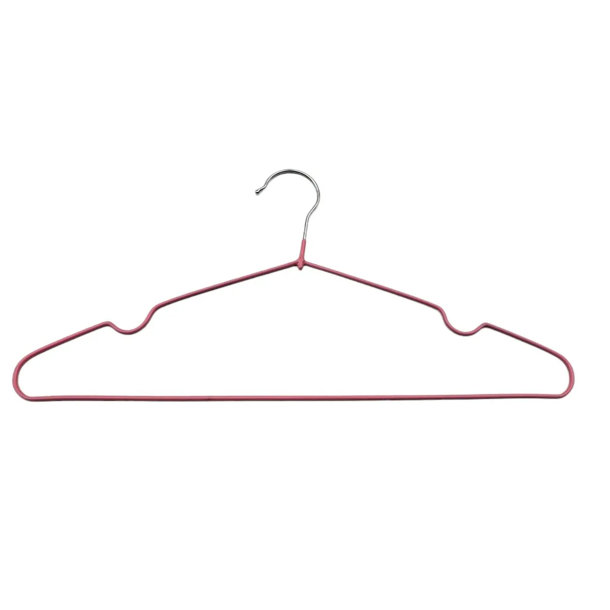 HOMEWELL - Set Colgador de Ropa Rojo (10u) HOMEWELL