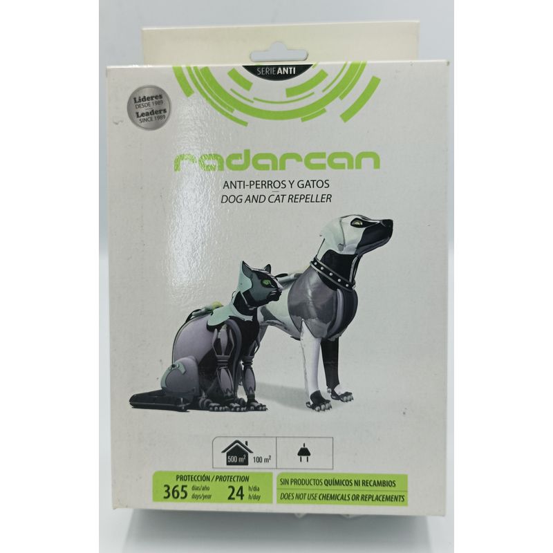 RADARCAN - Ahuyentador Anti Perros y Gatos Hogar Radarcan SC-4