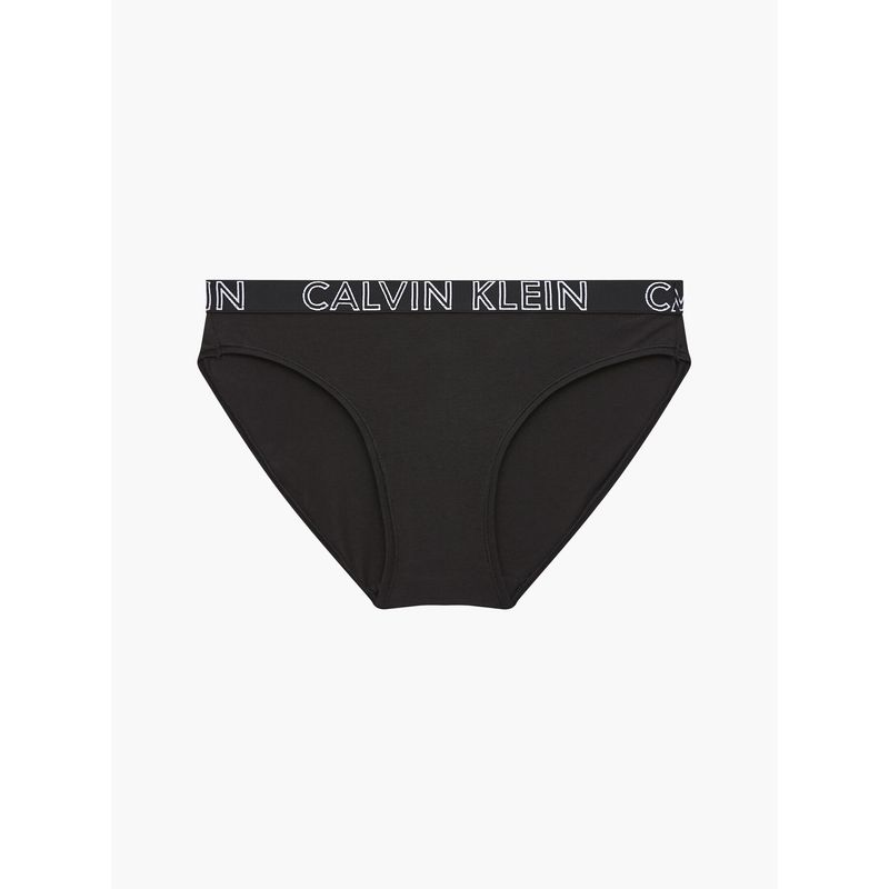CALVIN KLEIN - Calzón Bikini Ultimate Cotton Negro Calvin Klein Underwear.-