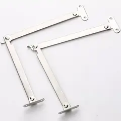 GENERICO - Brazo Bisagra Articulado Soporte Puerta 20cm 10 pares Iz.Y Der.