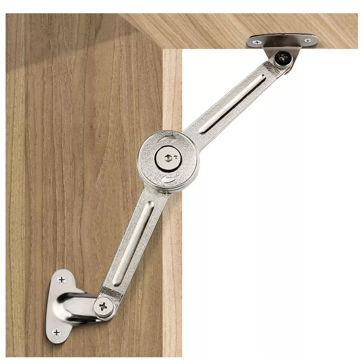 GENERICO - Brazo Bisagra Articulado De Fricción Soporte 2 Unidades