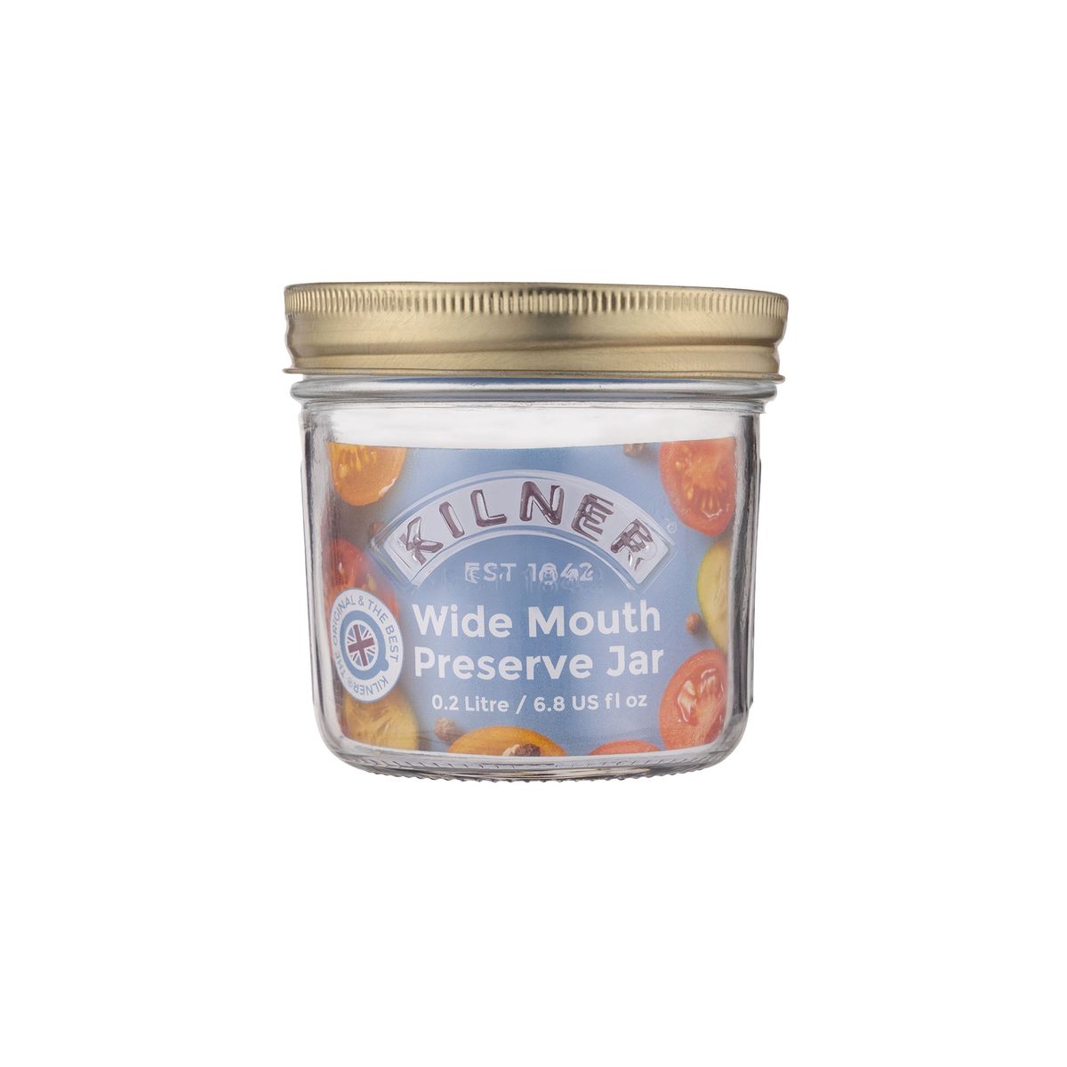 KILNER - Frasco Kilner Conservas Boca Ancha 0.2 Lt