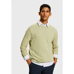 ESPRIT - Sweater De Manga Larga Sostenible Hombre