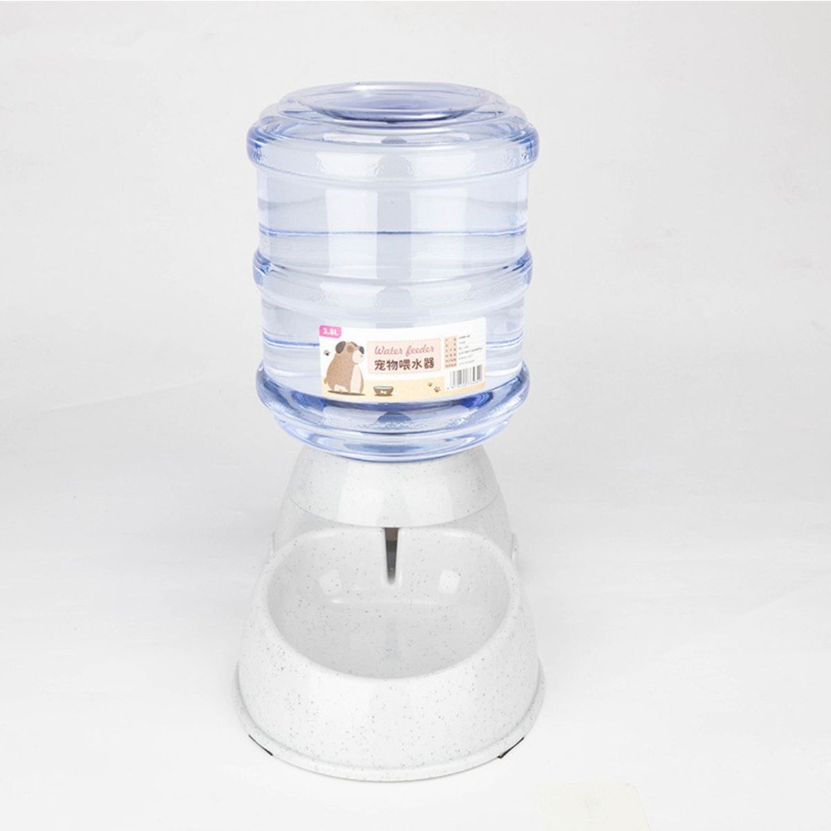 GENERICO - Dispensador Agua Mascotas Perro Gato 3.8 L Automatico GENERICO