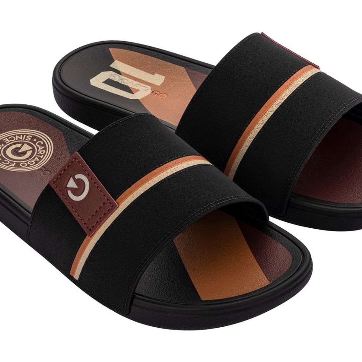 CARTAGO - Sandalia Hombre Naranja Detroit 441 Cartago