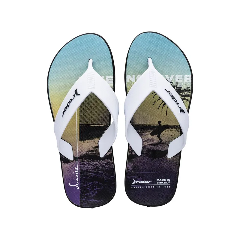 RIDER - Sandalia Hombre Blanco Style 415 Rider