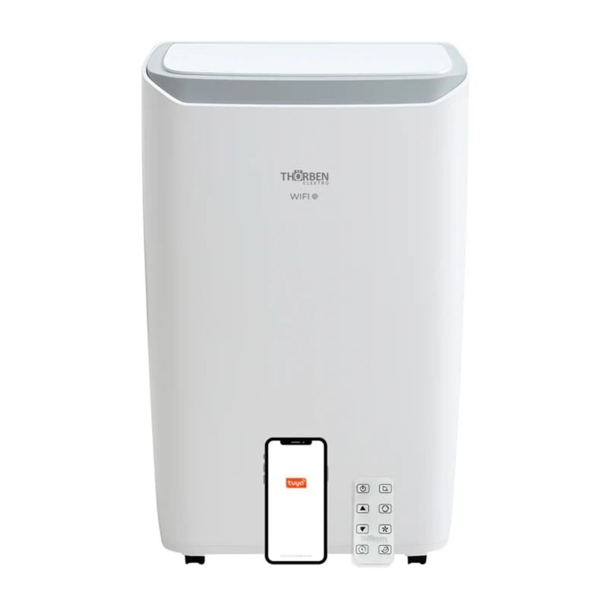 THORBEN - Aire Acondicionado Portátil Frio/Calor Thor Smart Pac 4En1 Wifi 9000 Btu