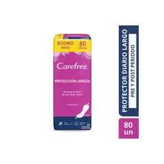 CAREFREE - Protectores CAREFREE® Protección Largos x80 unidades