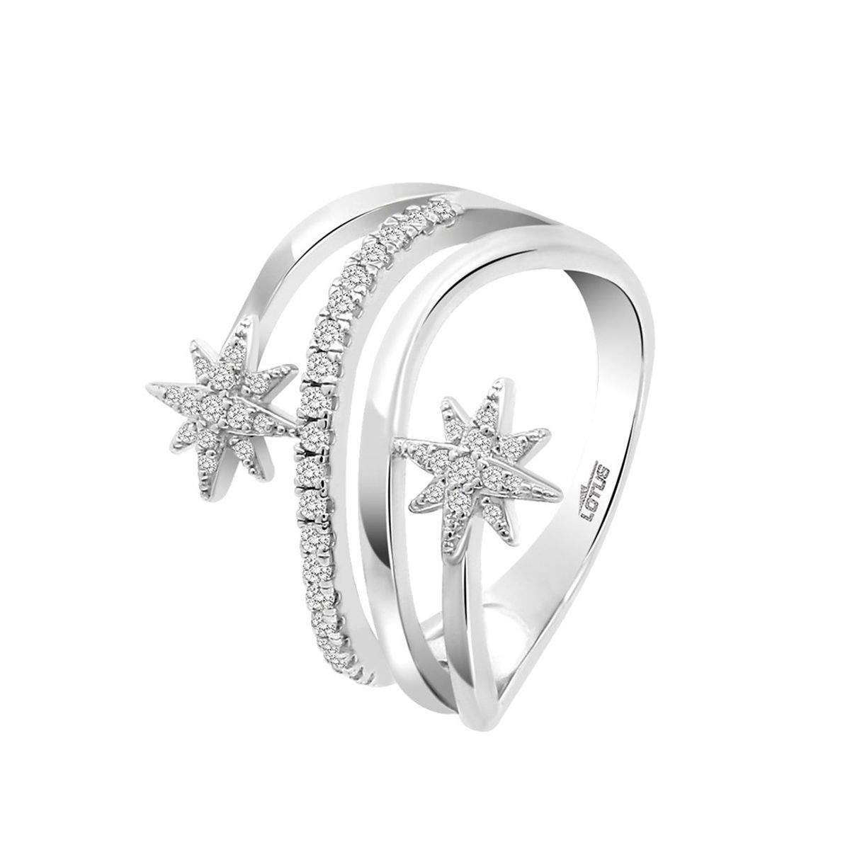 LOTUS SILVER - Anillo LP3633-3/118 Lotus Silver Mujer Pure Essential