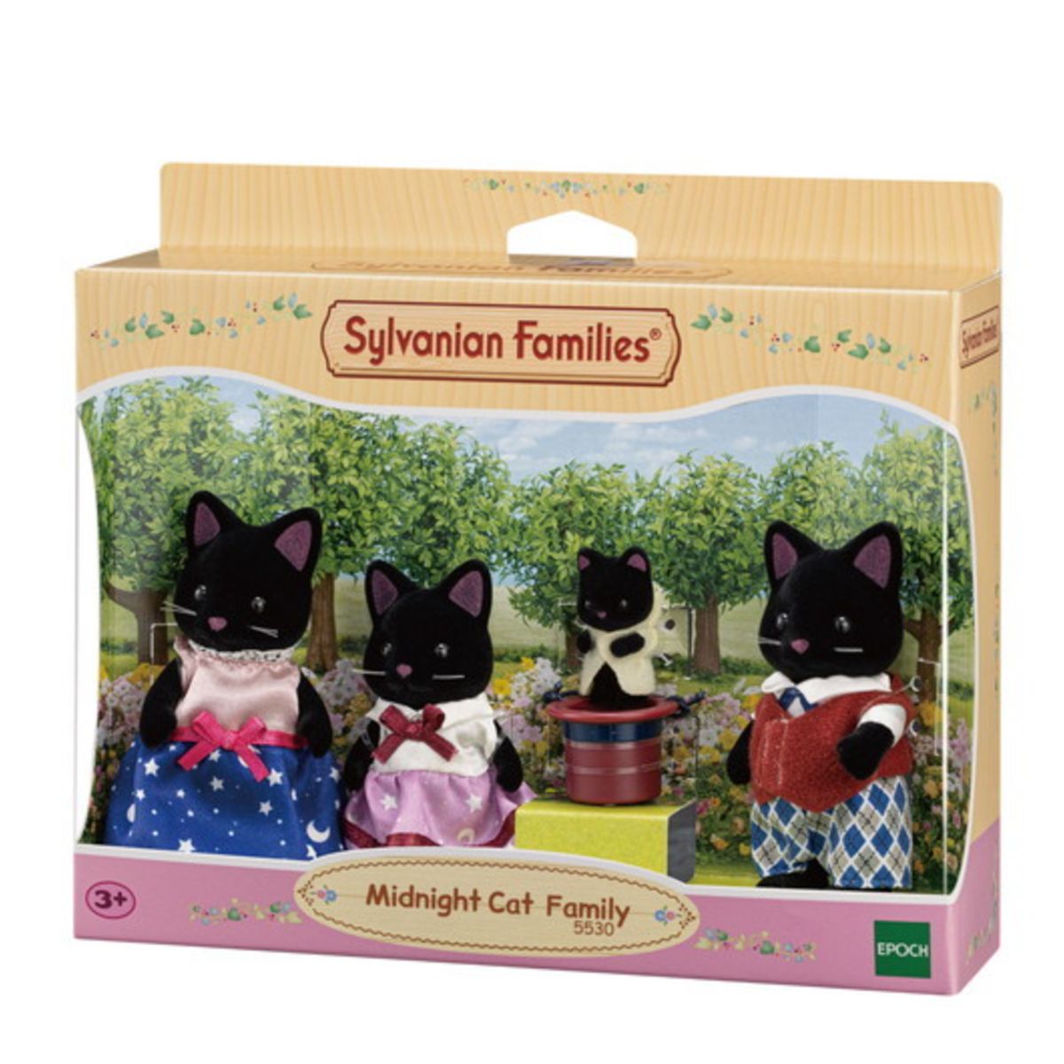 SYLVANIAN FAMILIES - Familia Gatos de Medianoche Sylvanian Families