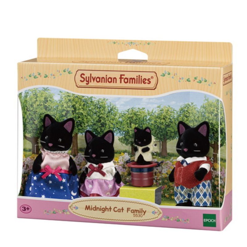 SYLVANIAN FAMILIES - Familia Gatos de Medianoche Sylvanian Families
