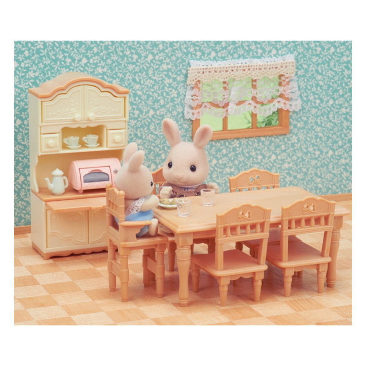 SYLVANIAN FAMILIES - Comedor Sylvanian Families con Accesorios