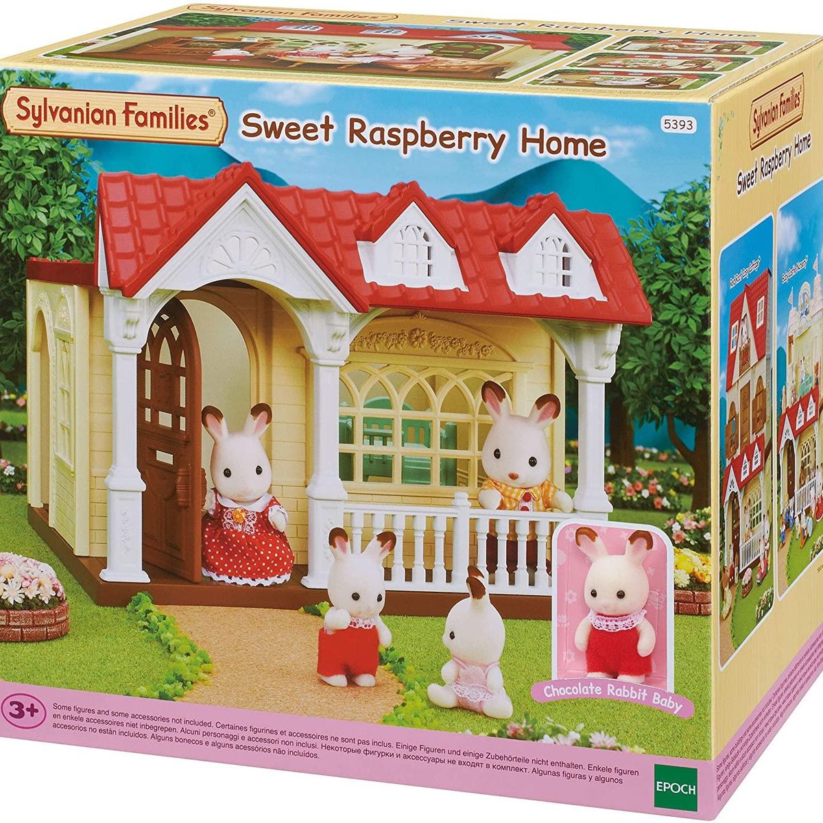 SYLVANIAN FAMILIES - Casa Techo de Frambuesa Sylvanian Families