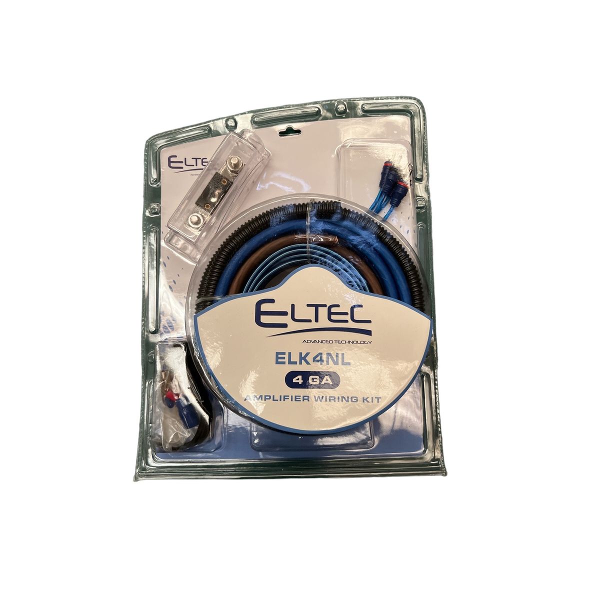 GENERICO - Kit De Cables Instalación Eltec De 4 Gauge Fusible 100Amp GENERICO