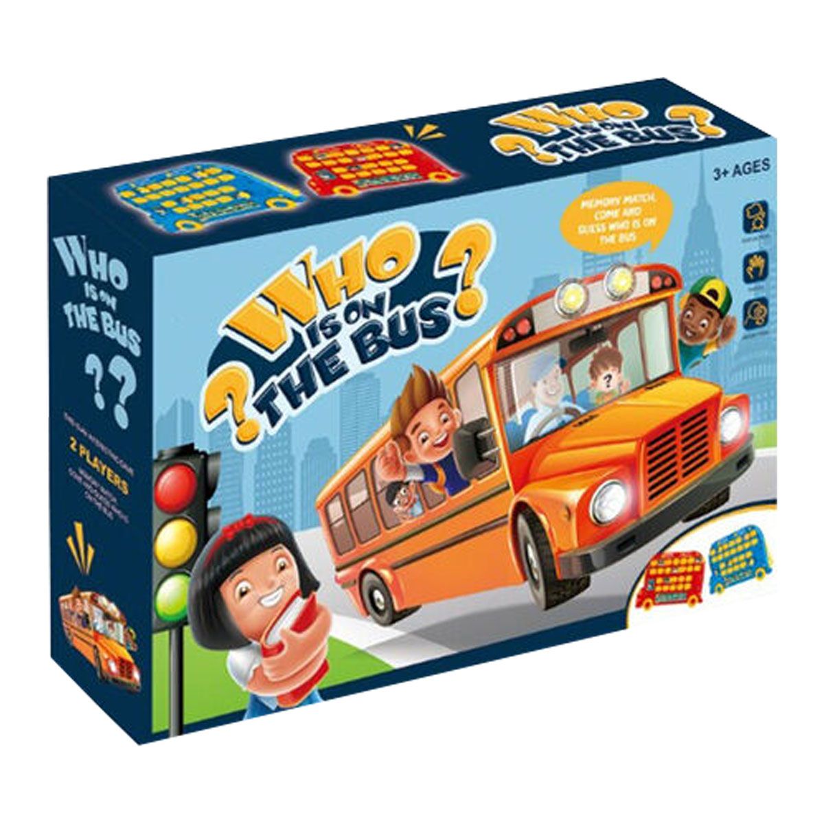 MAGNETICS - Juego de Mesa ¿Quién Está en el Bus