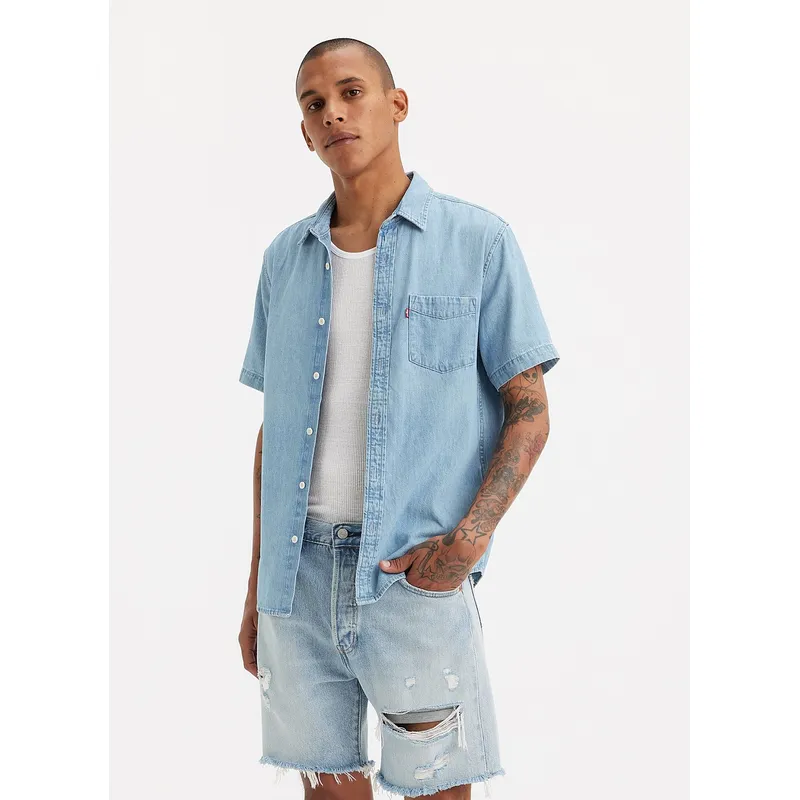 LEVIS - Camisa Hombre Classic Azul Levis