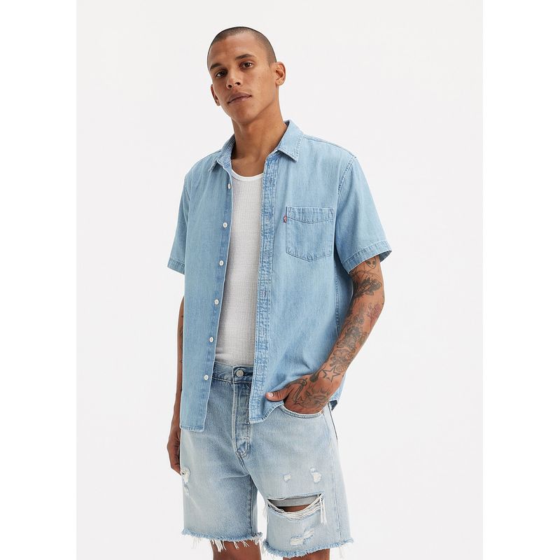 LEVIS - Camisa Hombre Classic Azul Levis