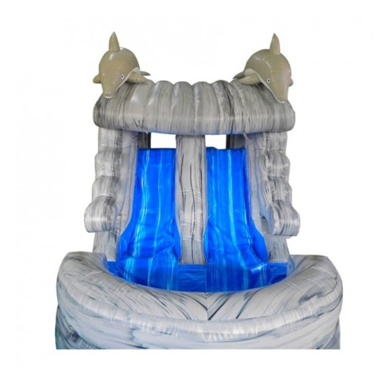 TALBOT - Juego Inflable Tobogán Acuático 6x3 Metros