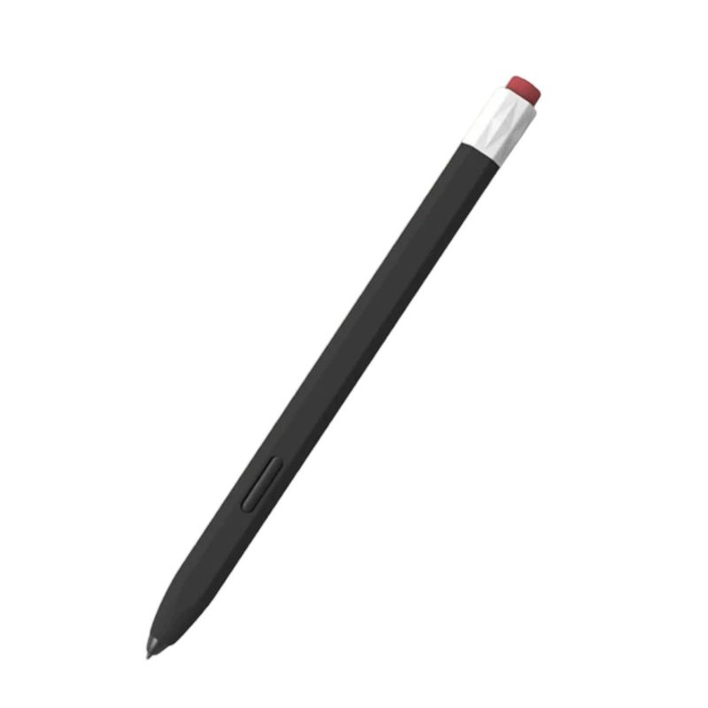 GENERICO - Protector Funda Silicona Para Lápiz S Pen S7 S8 S7+ S7fe S8+ Negro