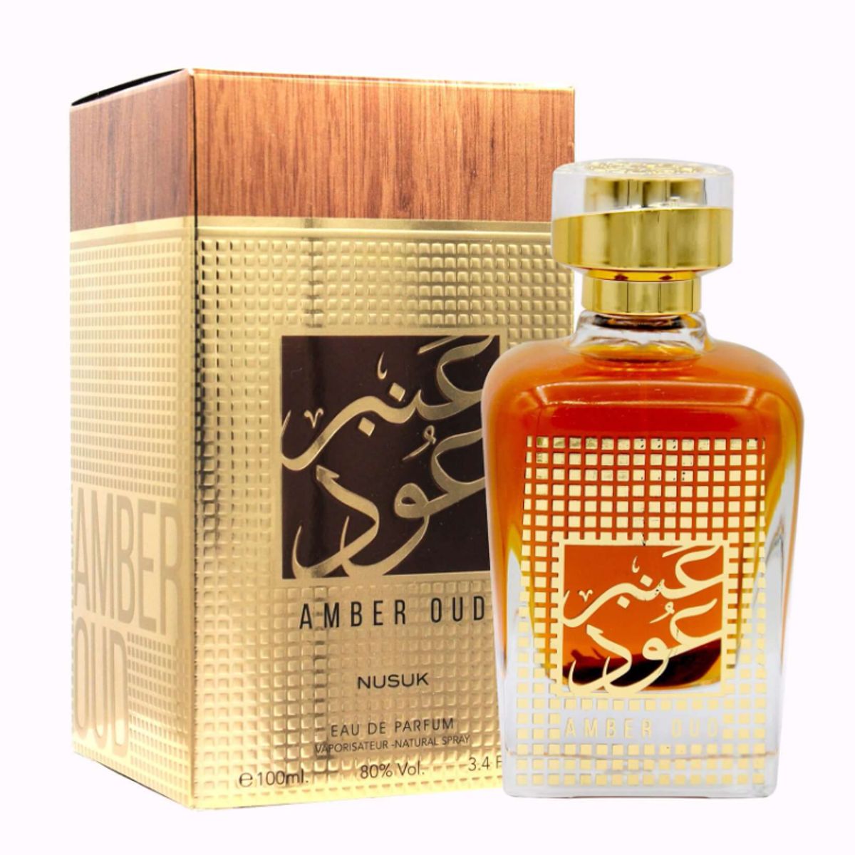 NUSUK - Nusuk Amber Oud EDP 100ml Unisex.