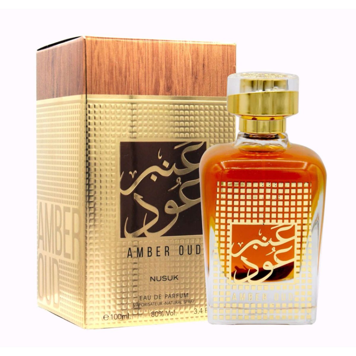 NUSUK - Nusuk Amber Oud EDP 100ml Unisex.
