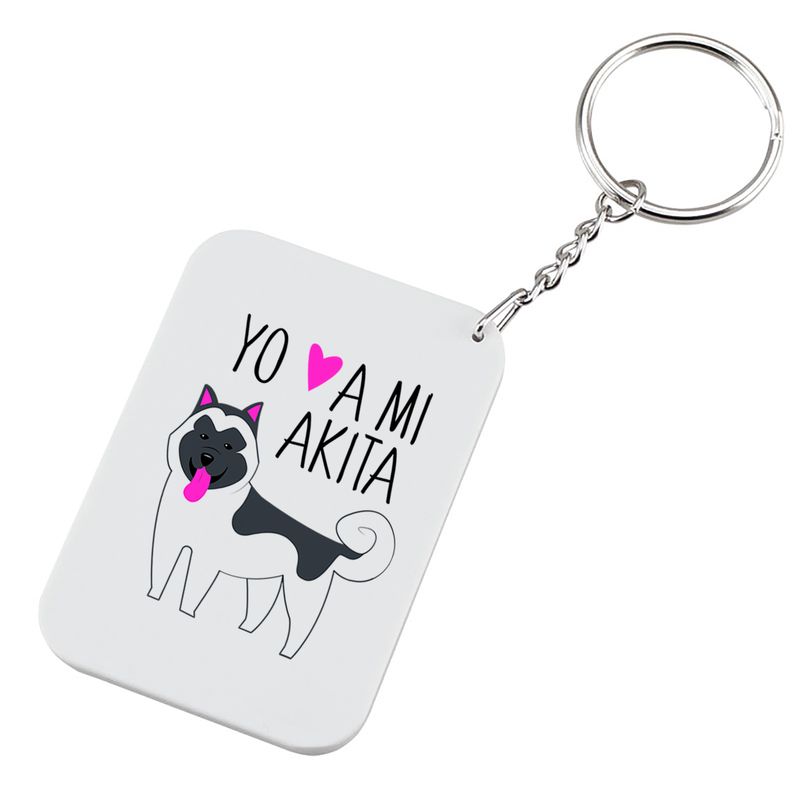 PETFY - Llavero - Akita - Marron - Talla única
