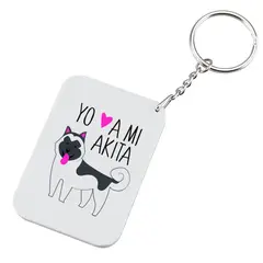 PETFY - Llavero - Akita - Marron - Talla única