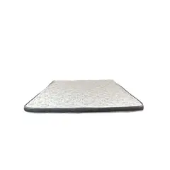 FLOBAL - Topper Cubrecolchon Blanco Tamaño King 180x200x7 cms
