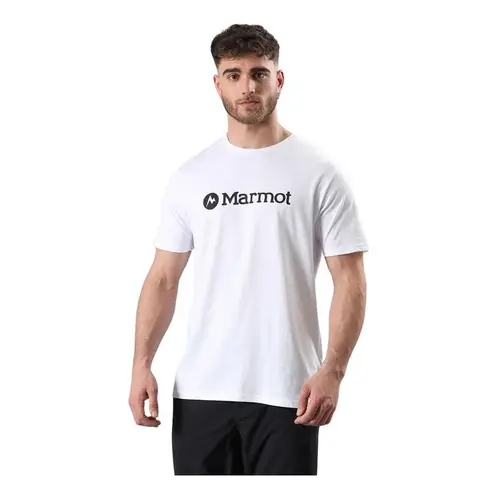 MARMOT - Polera Logo Tee Blanco