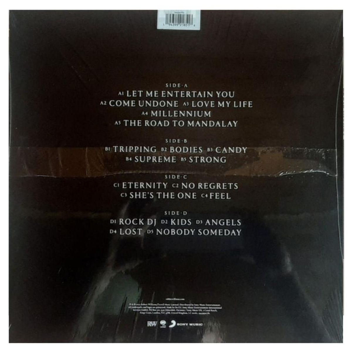 HITWAY MUSIC - ROBBIE WILLIAMS - XXV (2LP) - VINILO HITWAY MUSIC