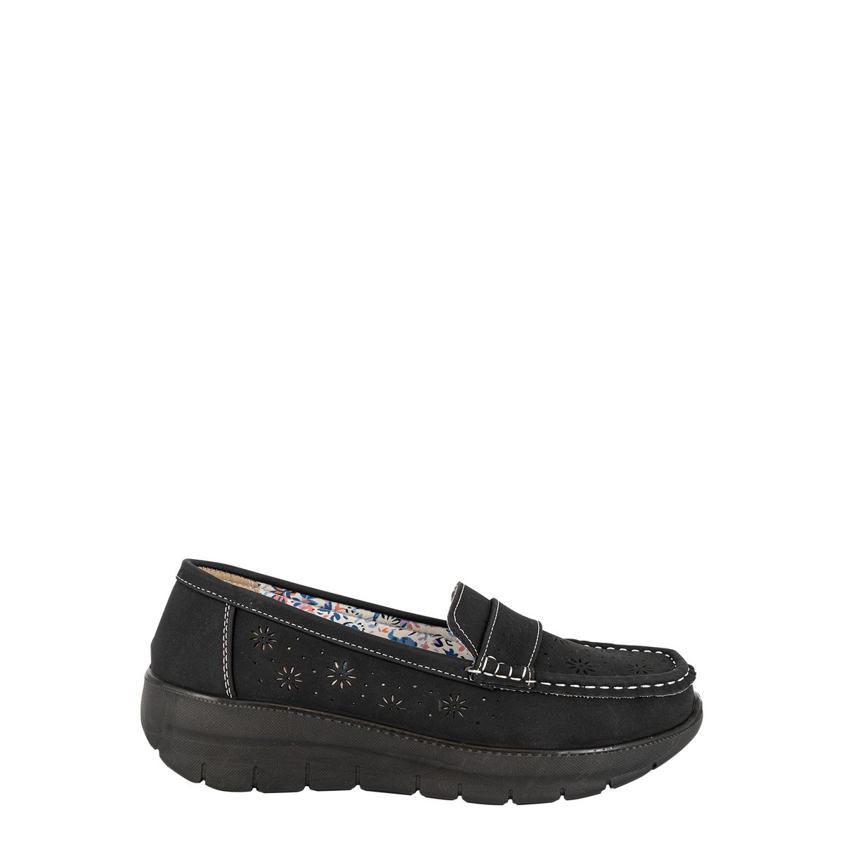 PASSER - Mocasin Mujer Negro Belloc Passer