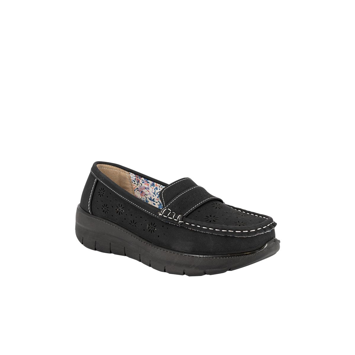PASSER - Mocasin Mujer Negro Belloc Passer