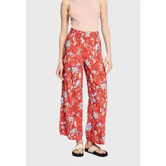 ESPRIT - Pantalón Estampado Cintura Elástica Mujer