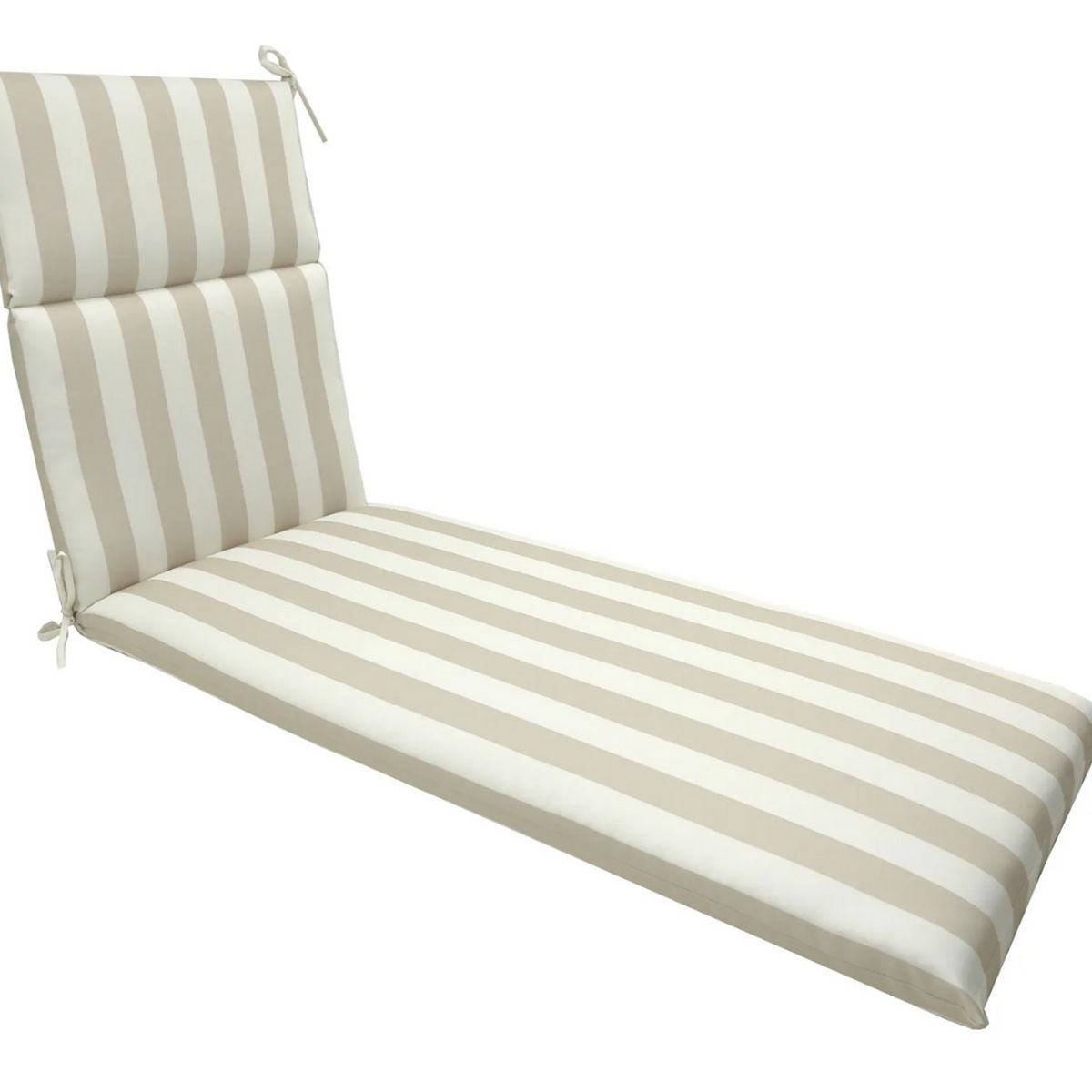 GENERICO - COJIN REPOSERA POLY RAYAS - BEIGE BLANCO - OUTZEN