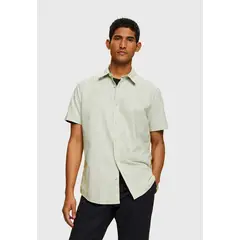 ESPRIT - Camisa Estampada De Puntos Hombre