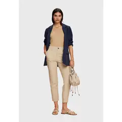 ESPRIT - Pantalón Slim Con Bolsillos Mujer